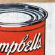 Affiche pop art original vintage réédition d’andy warhol « campbells soup tomato 1962