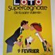 Kiraz poster Valentine's National Lottery vintage 70/80s