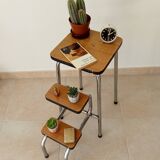 Vintage formica stepladder stool from the 70s/80s