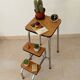Vintage formica stepladder stool from the 70s/80s