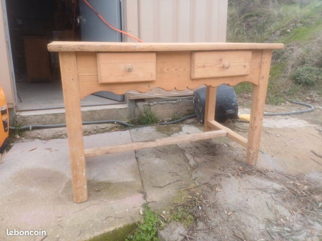 Antique farmhouse table Barn find