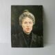 Oil on panel, portrait of a woman, nineteenth