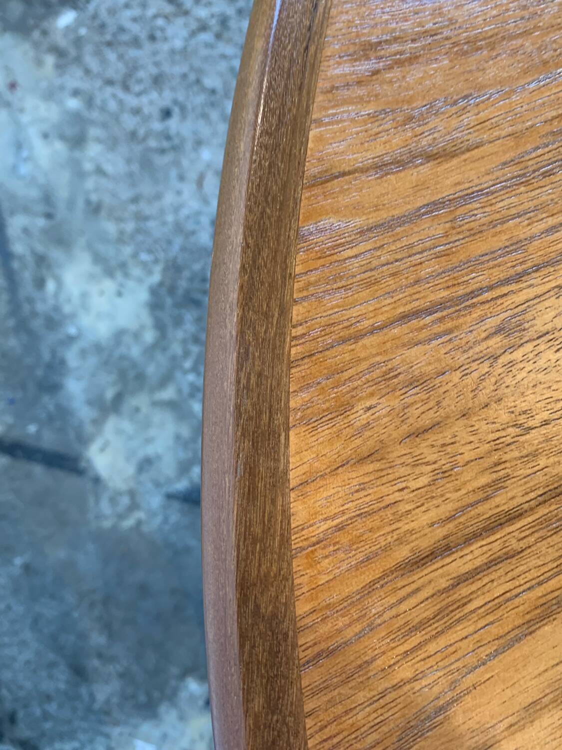 Vintage Scandinavian style teak dining table