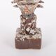 Sicilian glazed ceramic sculpture, unique piece