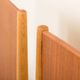 Danish modern teak, oak and cane beds in Hans Wegner style, set of 2 1960s