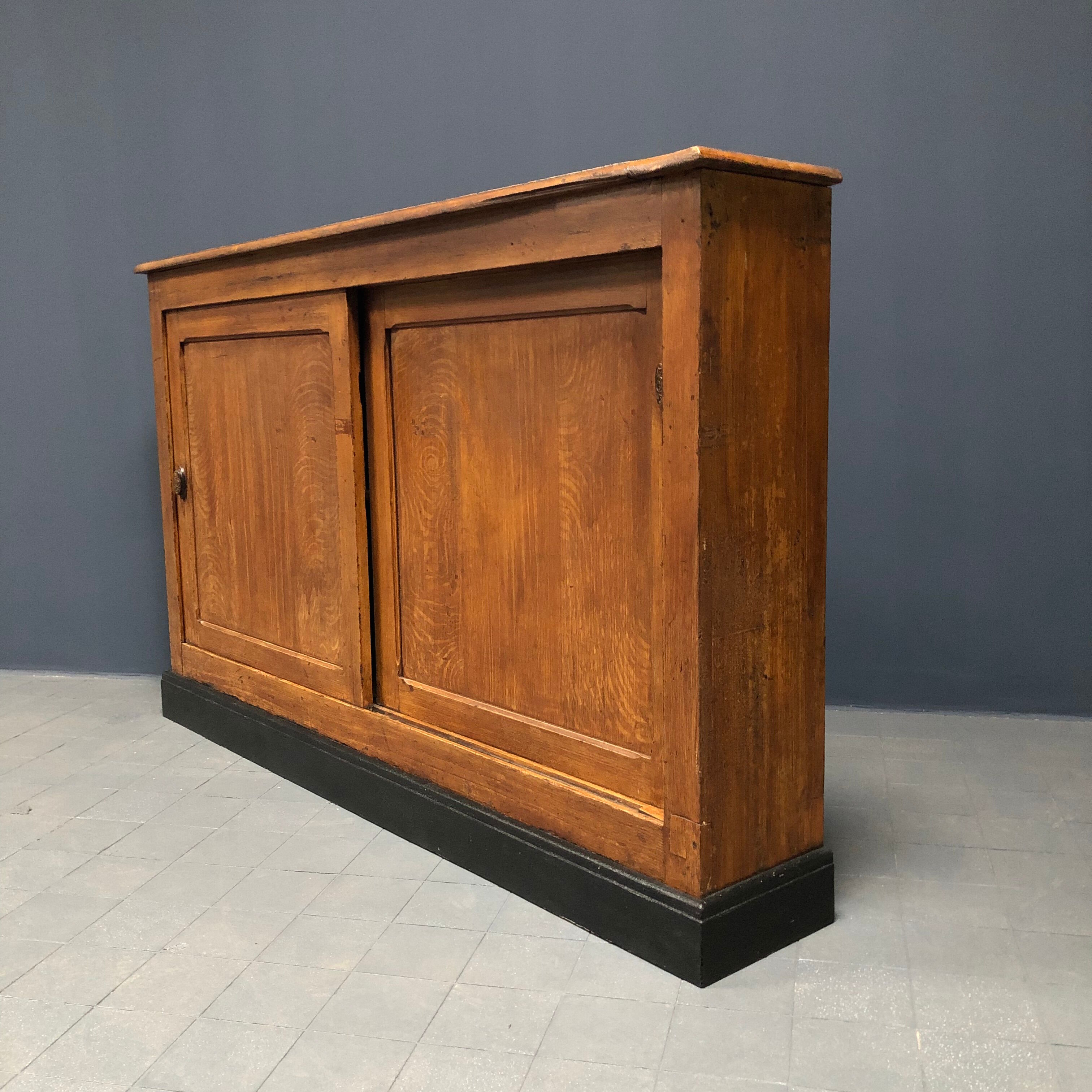 French sliding door cabinet from the 1920s