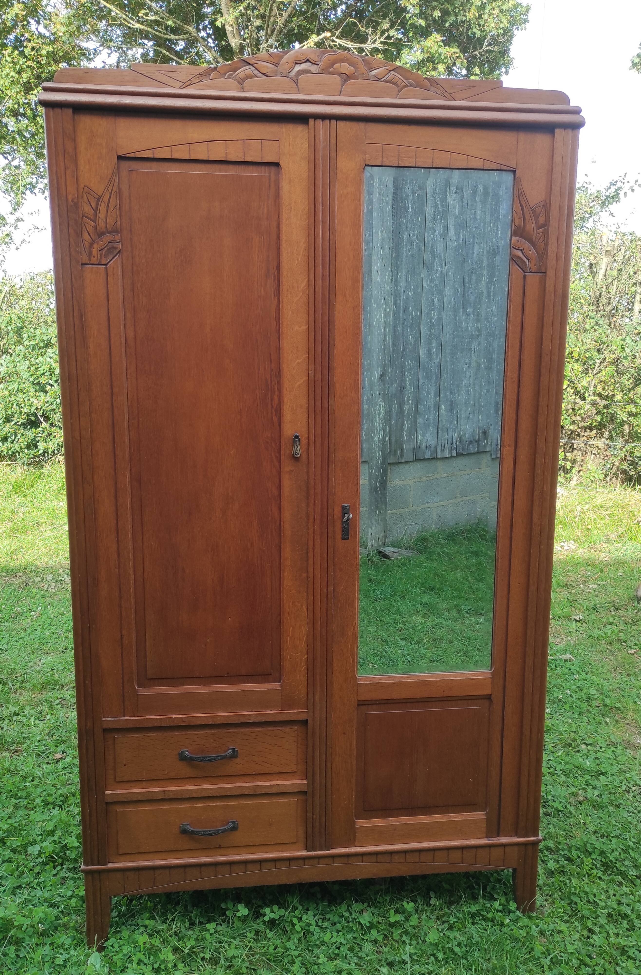 Parisian art deco wardrobe