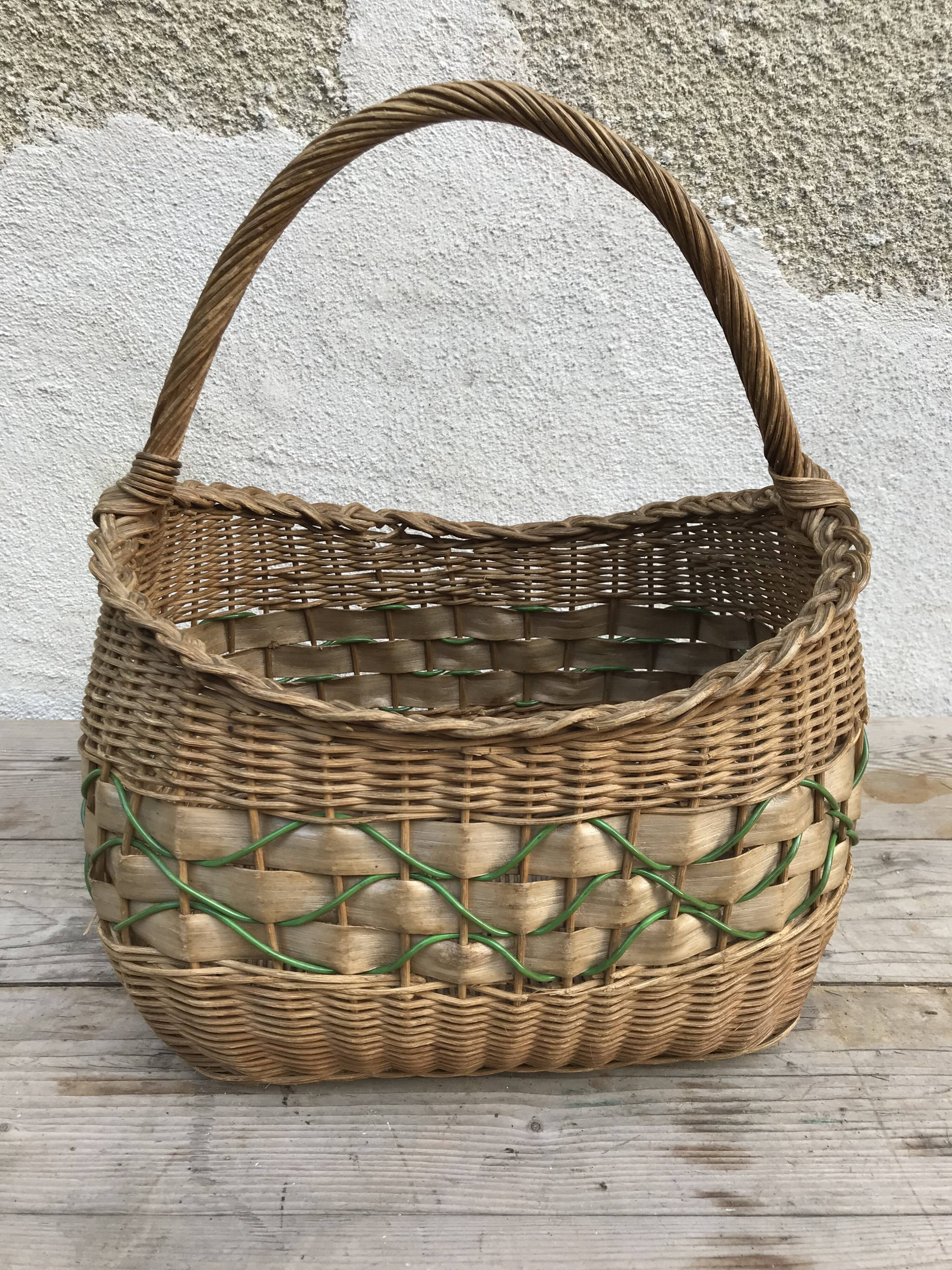 Former collection in braided wicker rattan +