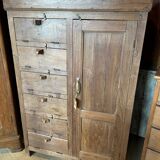 Wardrobe with teak compartments