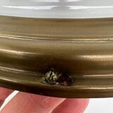 Holophane wall lamp or ceiling lamp 1920 diameter 30 cm depth 10 cm