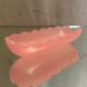 Pink opaline ashtray early twentieth century