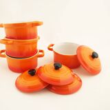 Set of ceramic ramekins, Danish design, 1970s, production: Denmark