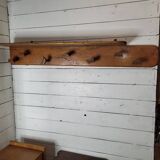 Wooden coat rack, 7 hooks