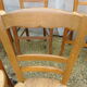 lot 8 old chairs mulched