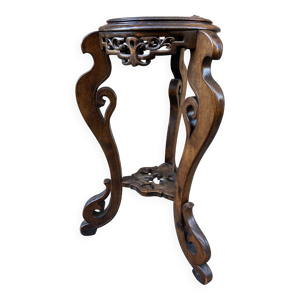 Guéridon style coloniale