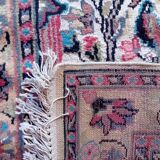 Pakistani wool and silk handmade rug 190x120cm