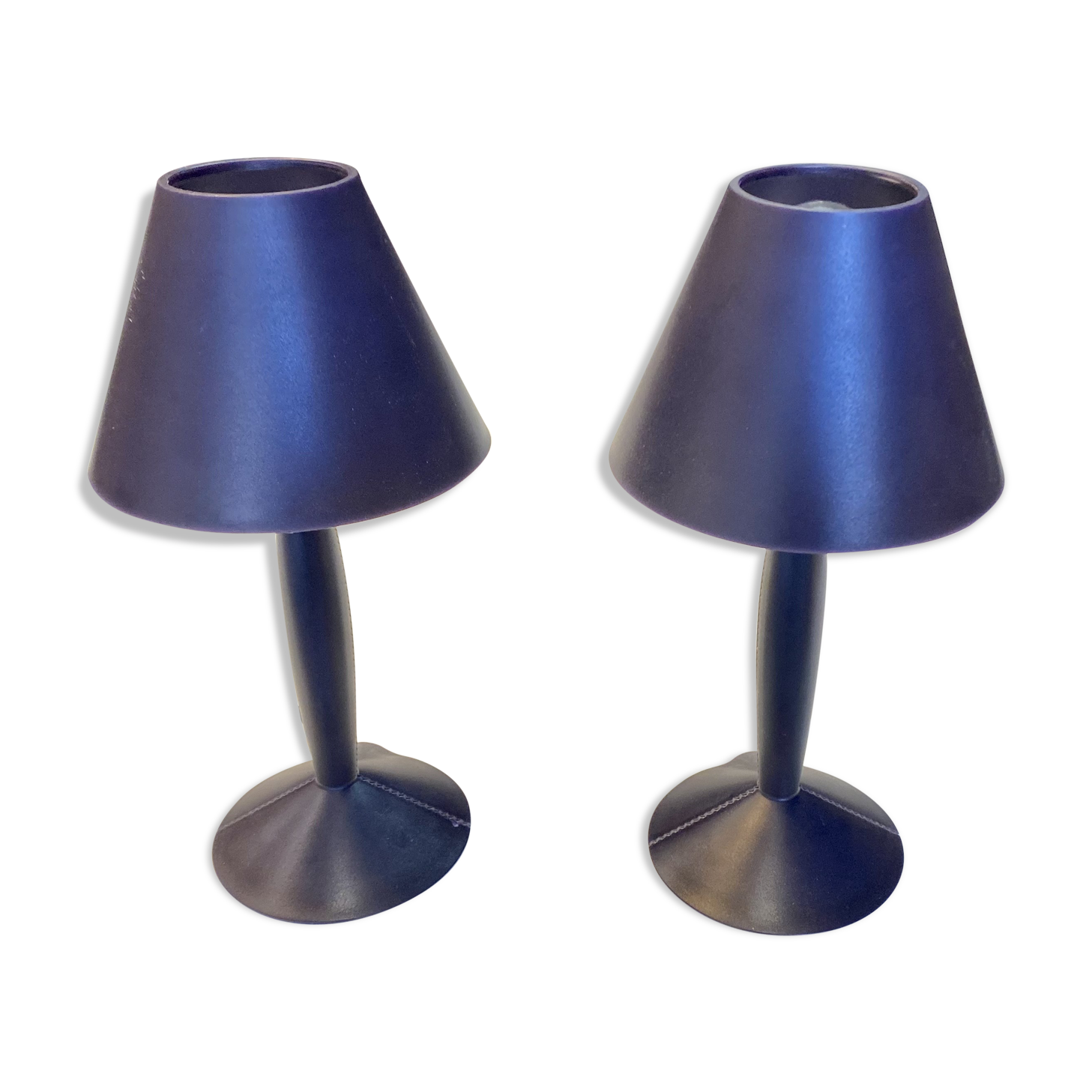 Pair of miss Sissi lamp design Philippe Starck Flos edition