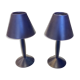 Pair of miss Sissi lamp design Philippe Starck Flos edition