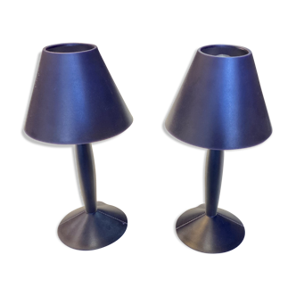 Pair of miss Sissi lamp design Philippe Starck Flos edition