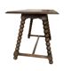 Vintage wooden bobbin side table / coffee table / end table