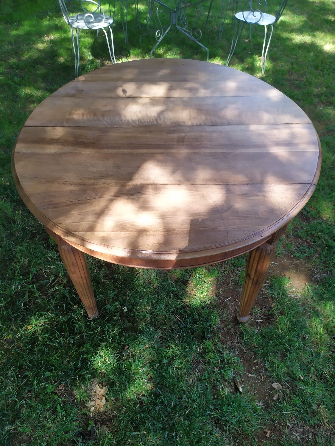 Stamped table