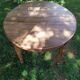 Stamped table