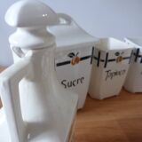 15 vintage spice boxes in porcelain from Badonviller 240561