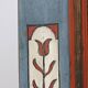 Painted Folk Art Bridal Cupboard