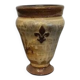 Small stoneware vase by Marcellus Aubry from Bouffioulx, Belgium.