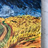 Oil painting on canvas