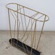 Golden metal umbrella door