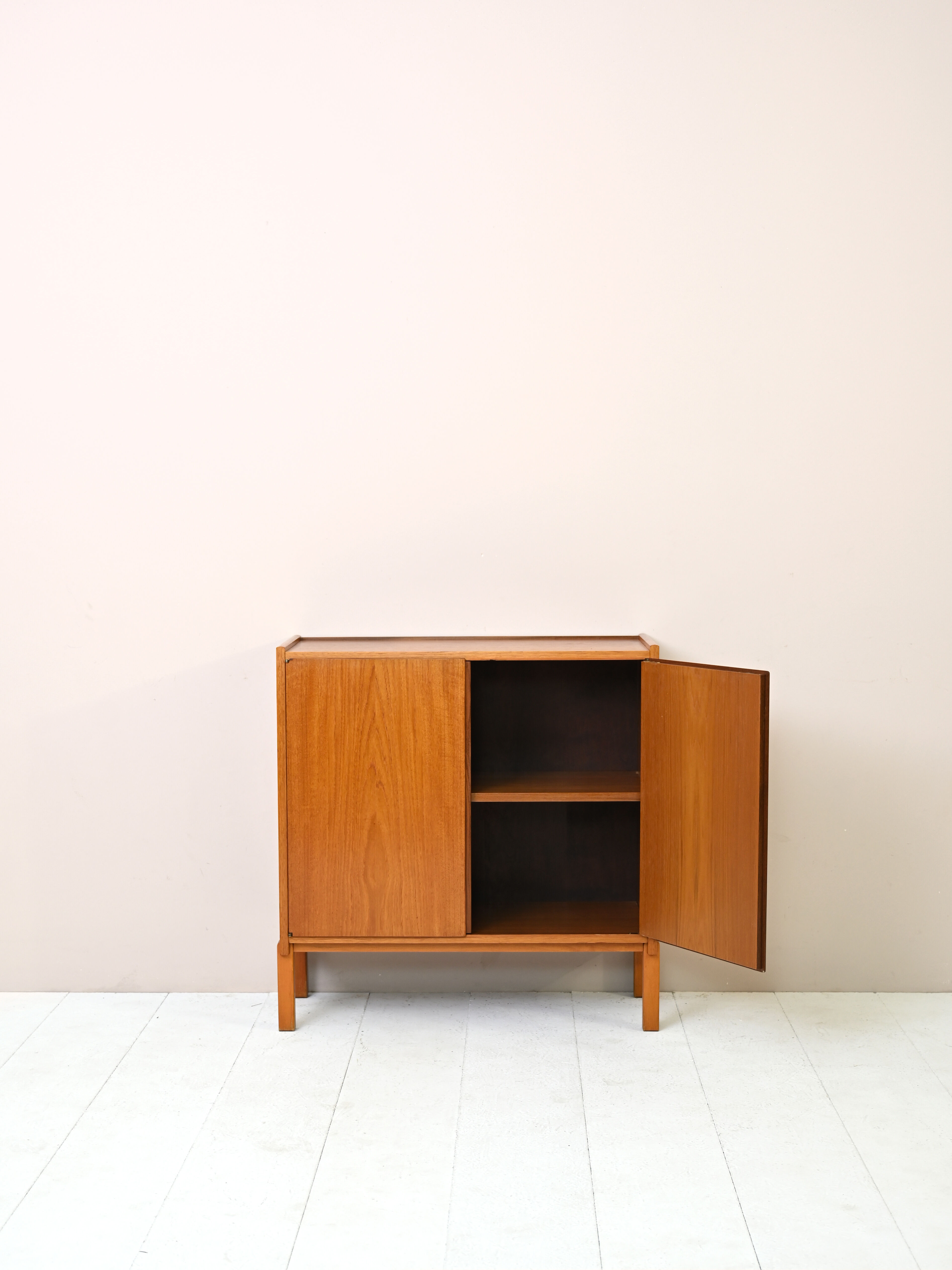 Pair of Scandinavian teak furniture