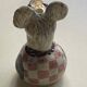 Small "bud vase" in glazed ceramic