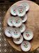 Set of 12 vintage soup plates - Les Roses -