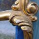 Antique trumeau mirror