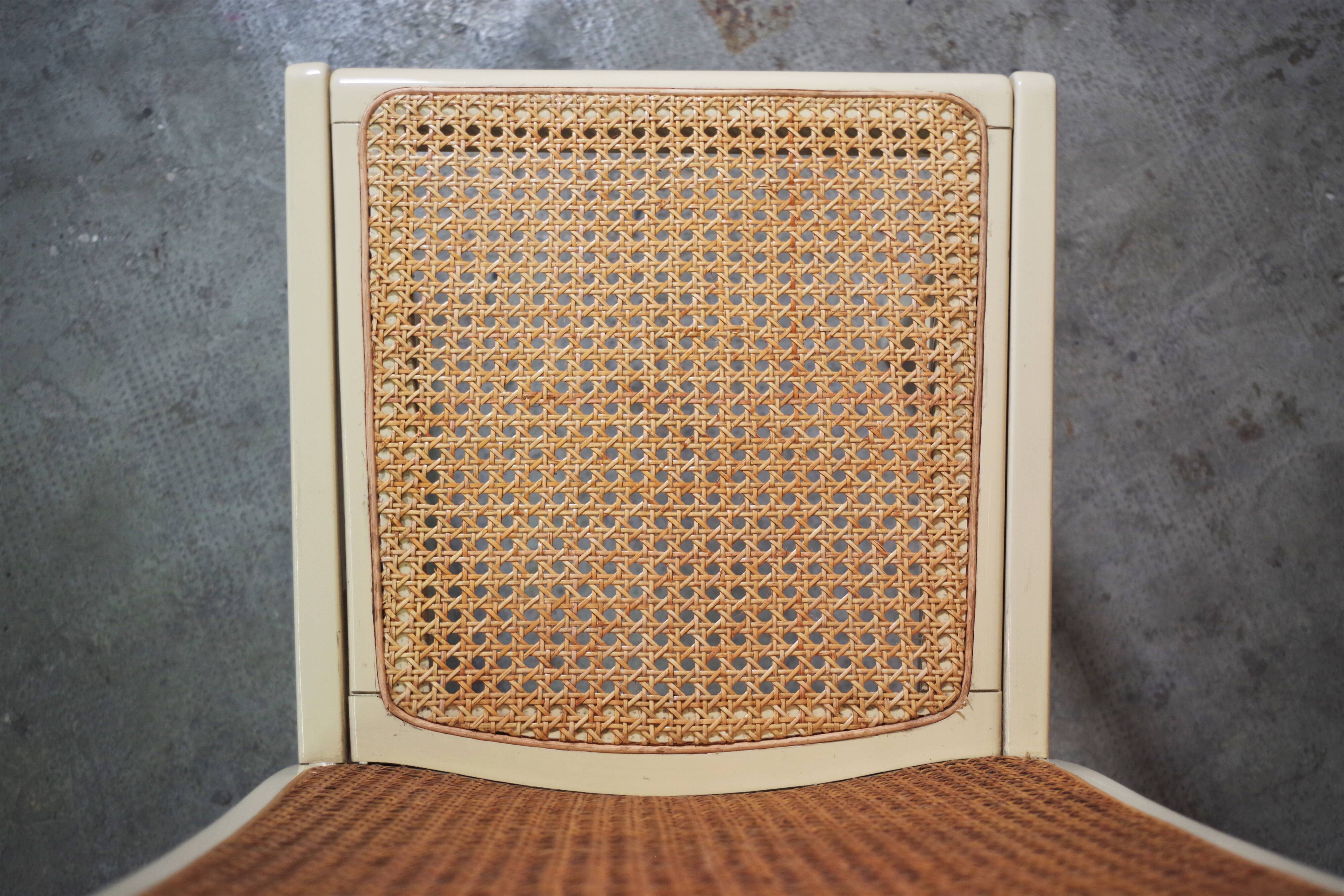 Table and 6 chairs by Mario Sabot from the 70s