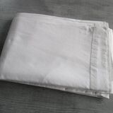 Drap ancien 330x220cm - retour brodé/monogrammé