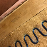 Pair of armchairs Scandinavian design feet compass vintage period 1960s