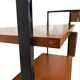 Vintage wooden wall-mounted furniture on legs / MDK secretary