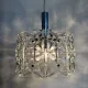 Mid-century design Kinkeldey hanging lamp, 1970s