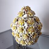 Vase Fleuri Manises, Spain, 1970