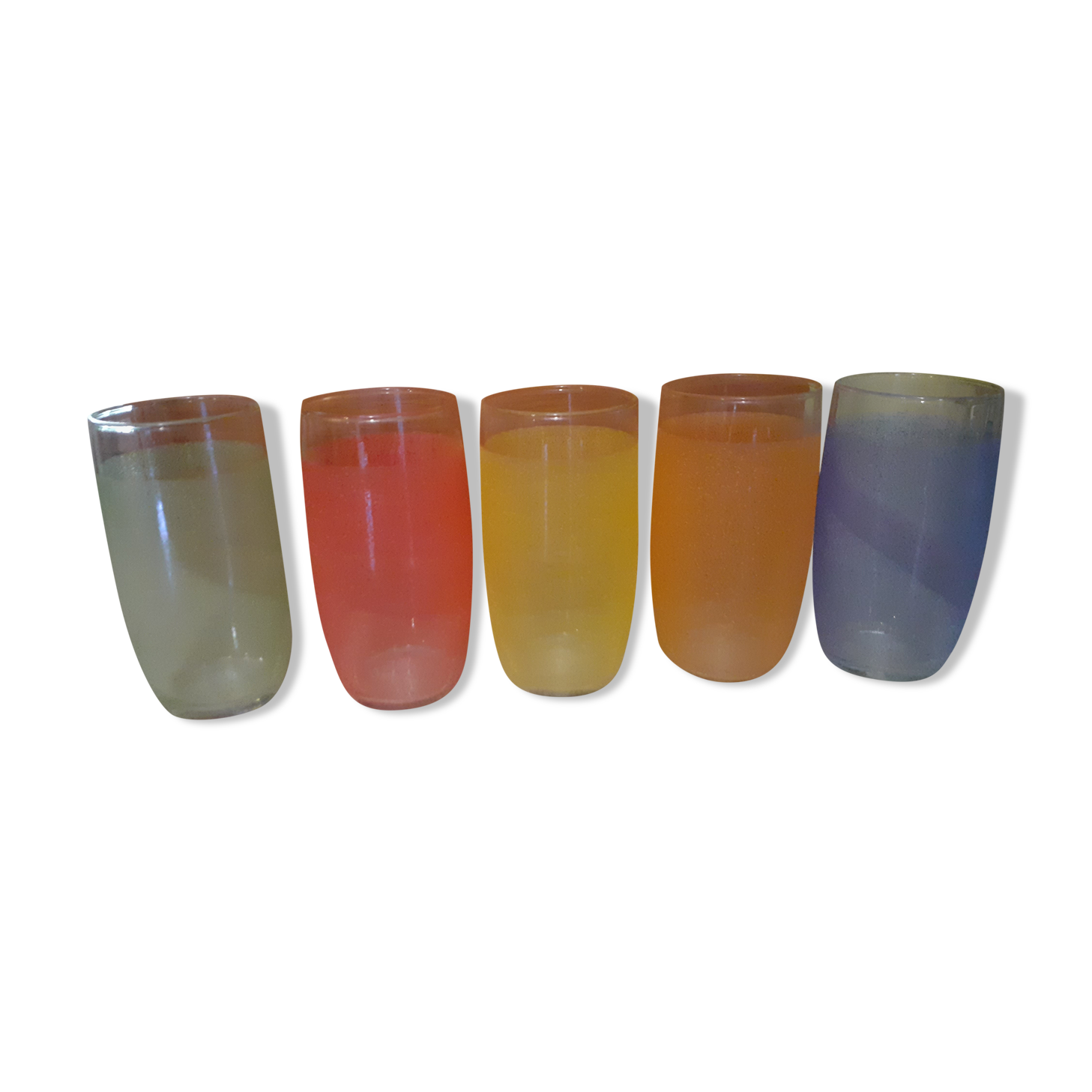 Orangeade glasses