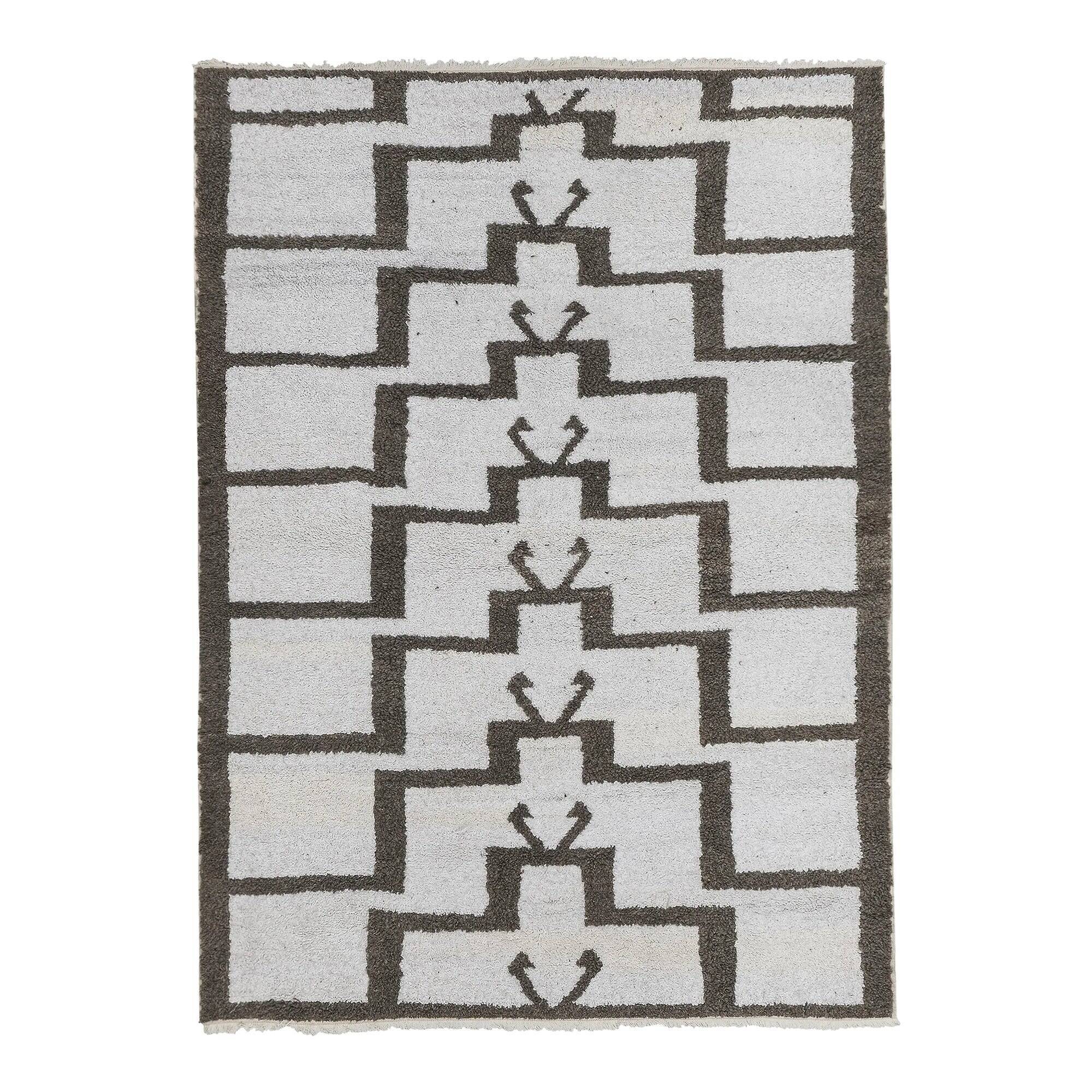 Tapis turc vintage fait main 132x190 cm