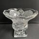 Large bowl on foot – Cut crystal - 20th century