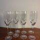 Crystal champagne stemmed glass flute cup