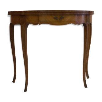 Table de jeux de style Louis XVI époque 19e/20e