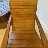 Teak planter chair