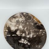 Dish in petrified wood
