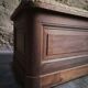 Antique French oak storage bench / blanket box, 1800–1850