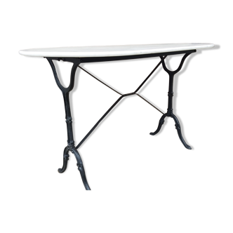 Marble tray bistro table